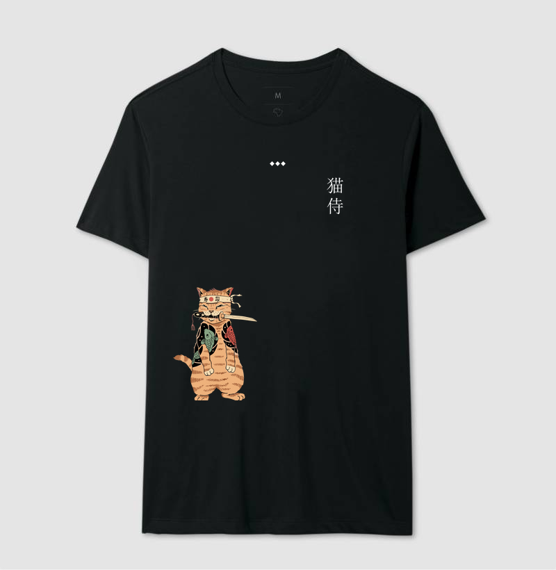 Camiseta Neko Samurai - Imagem 2