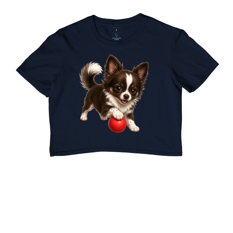 Chihuahua Pelo Longo Marrom - Desenho Animado - Imagem 4