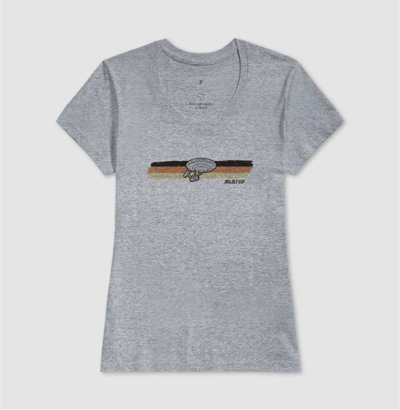 Camiseta Vintage Bold Star Trek - Imagem 5