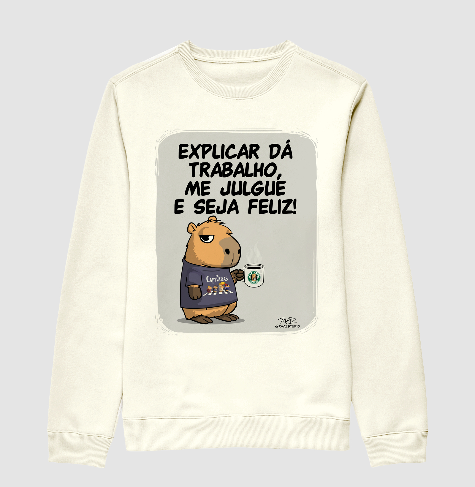 Camiseta Capivara me julgue - Imagem 2