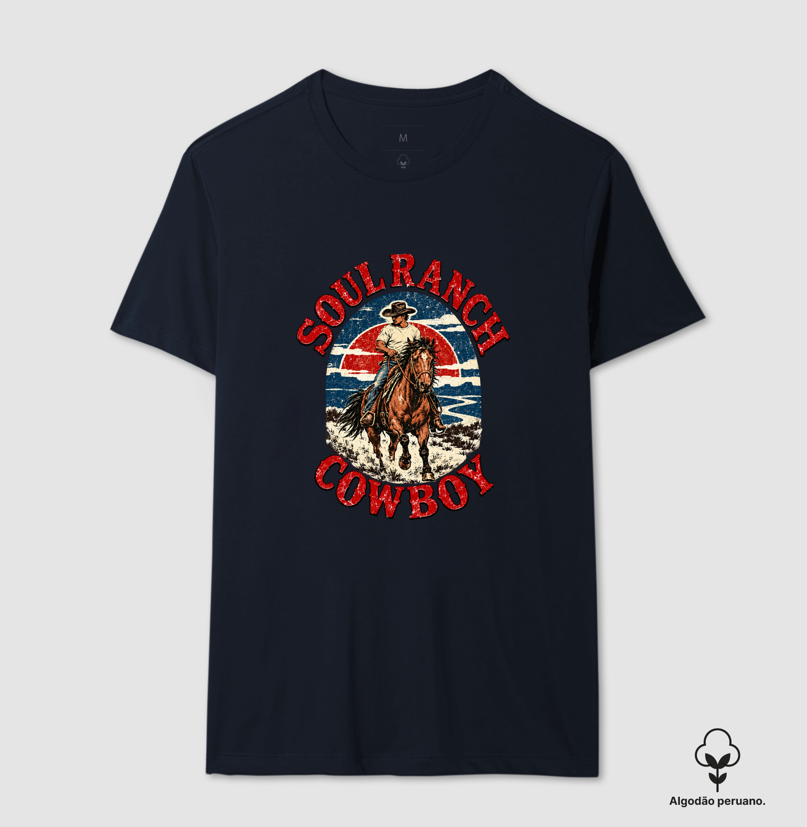 Camiseta em Algodão Peruano Alma de Cowboy - Imagem 3