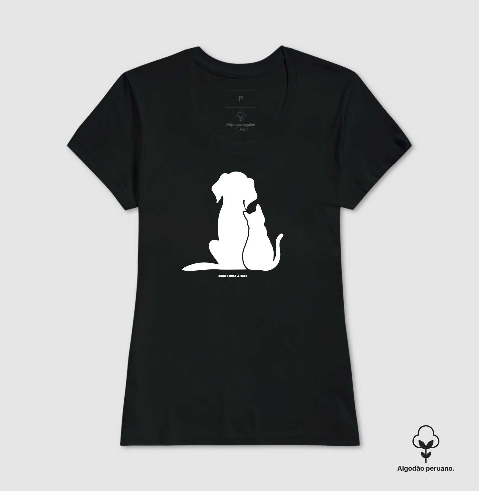 Silhuetas de cachorro e gato - Imagem 3