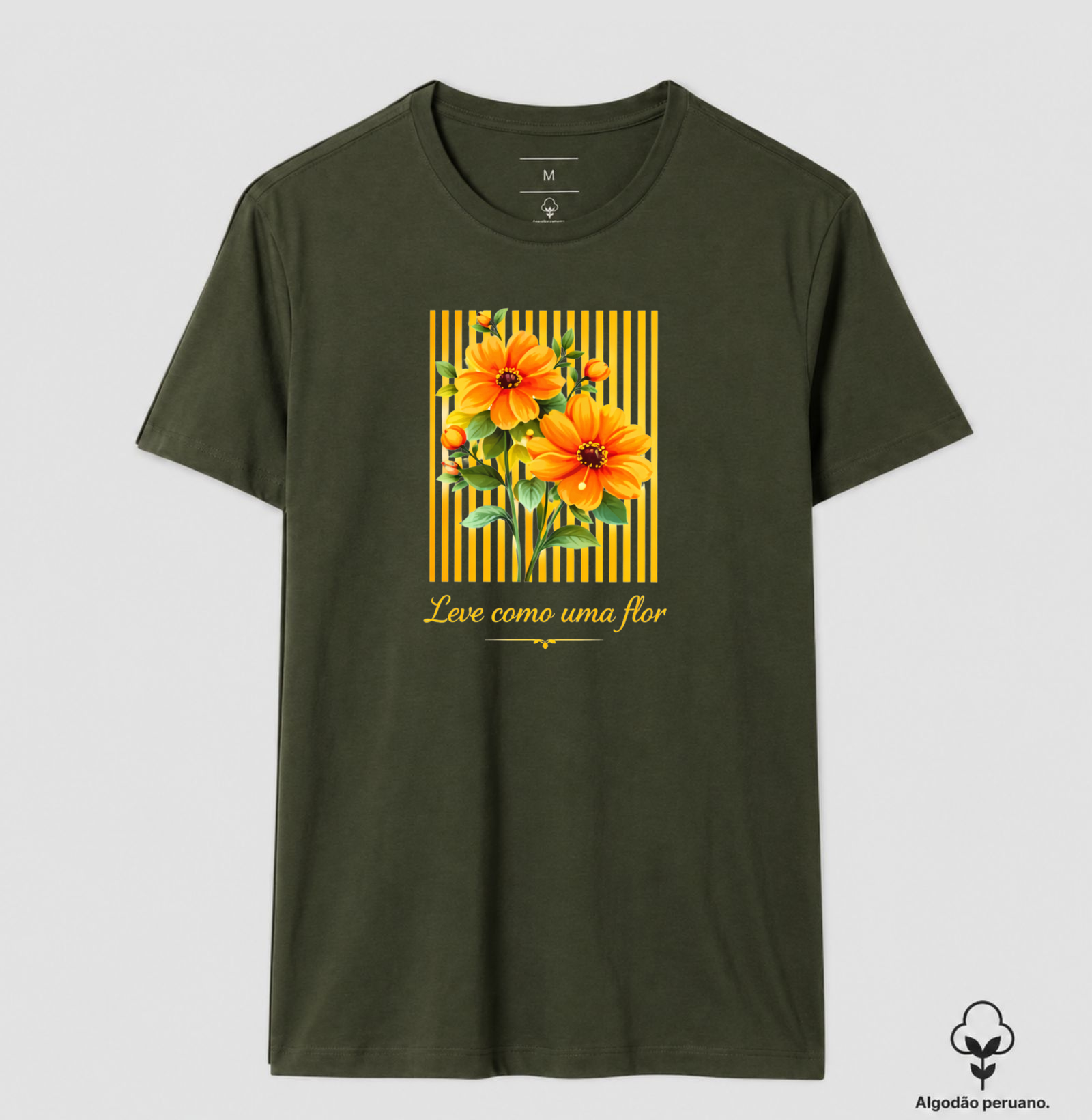 Camiseta Leve como uma flor  - Imagem 2