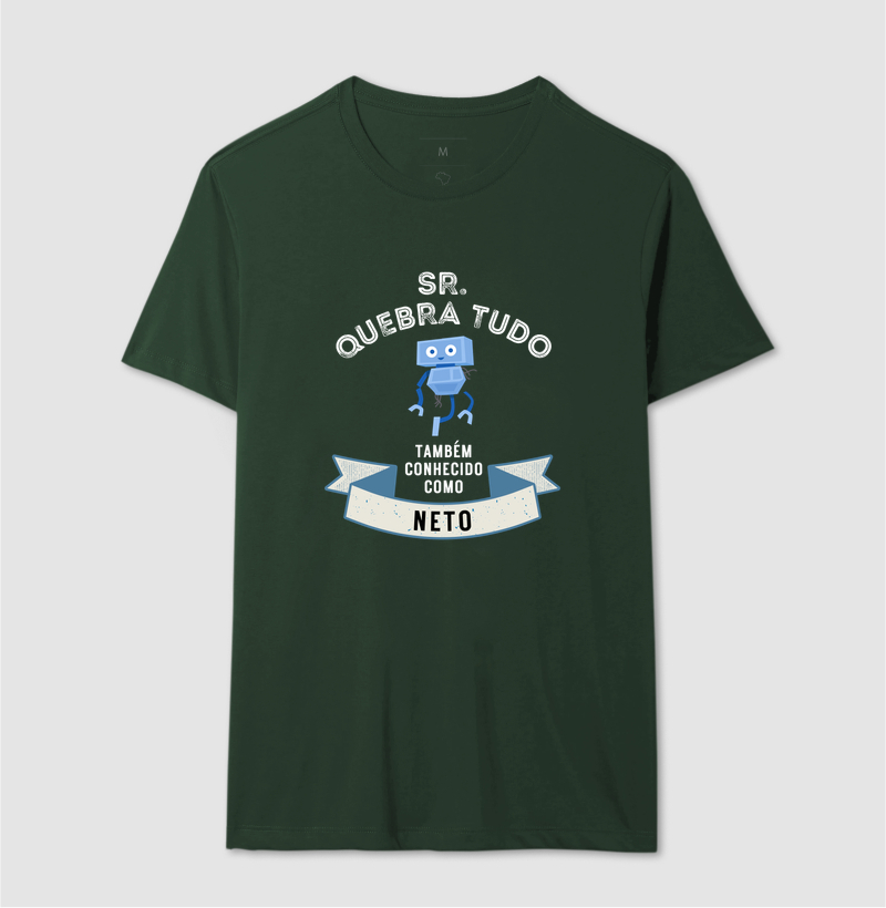 Camiseta Infantil Sr. Quebra Tudo — Neto - Imagem 5