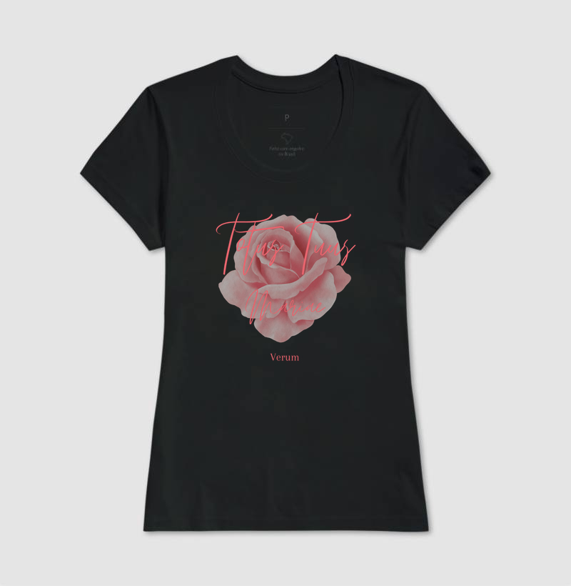 Camiseta Toda de Maria I Totus Tuus I camiseta católica feminina - Imagem 3