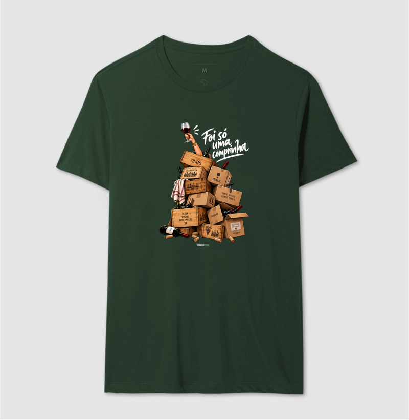 Camiseta “Mais Vinho Por Favor” – Wine Lifestyle Premium - Imagem 10