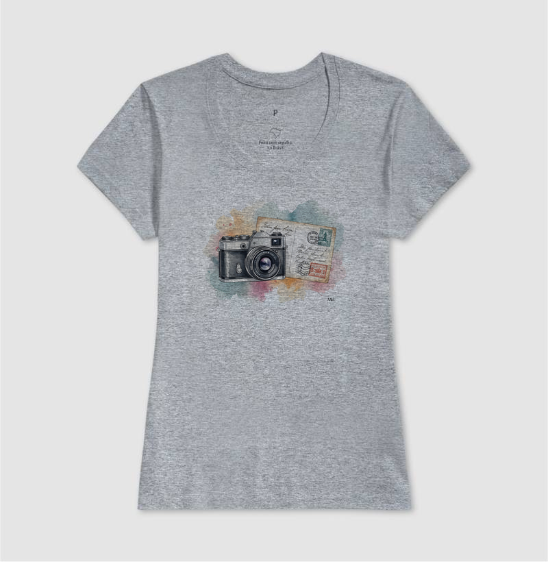 Camiseta Algodão Premium - Recordações  - Imagem 9