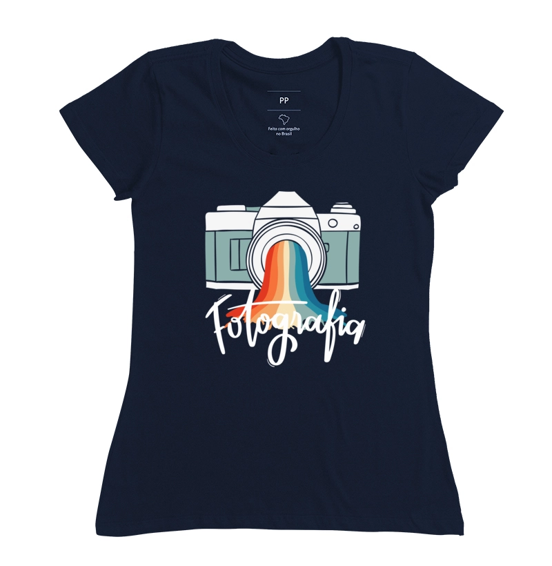 Camiseta fotografia arco íris - Imagem 6