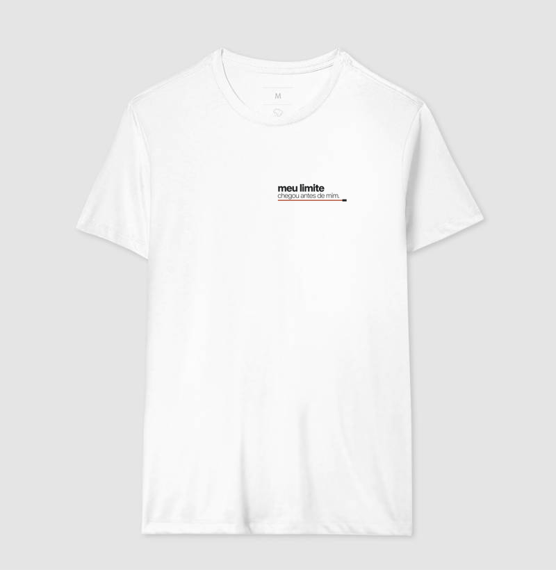 Camiseta Meu Limite Chegou Primeiro - Imagem 2
