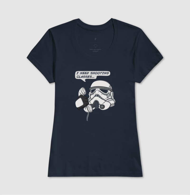 Camiseta I Need Shooting Classes - Imagem 5