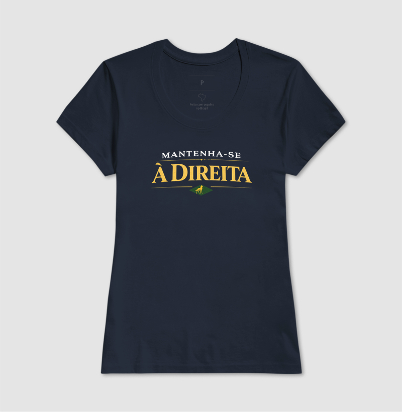 Camiseta Mantenha-se à Direita | Manifesto - Imagem 4
