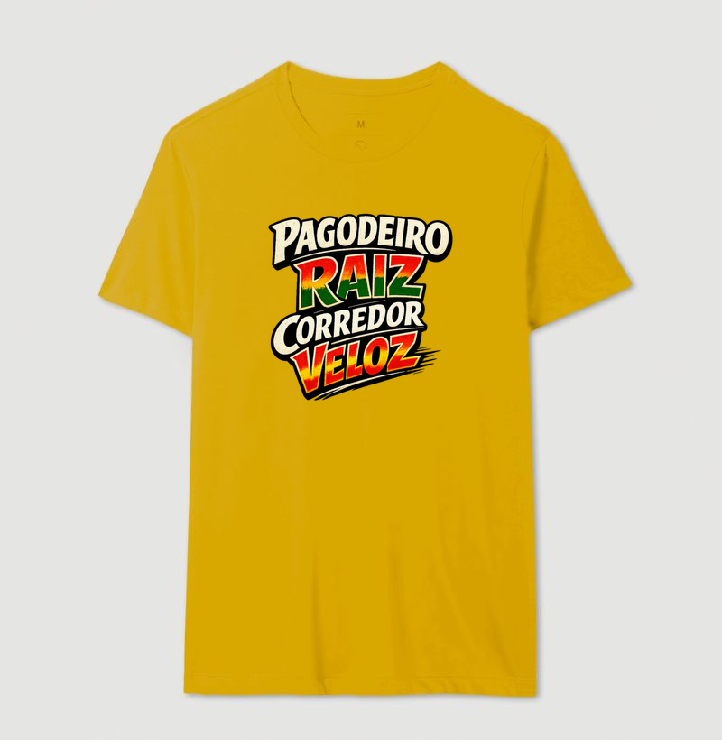 camiseta pagodeiro raiz, corredor veloz - Imagem 14