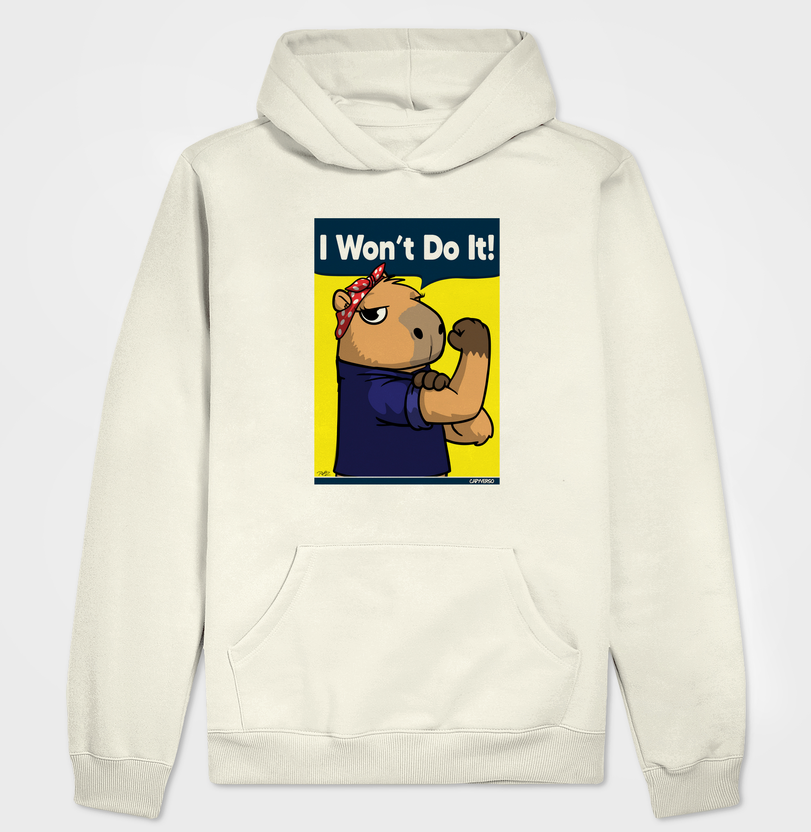 Camiseta Capivara I won’t do it! - Imagem 3