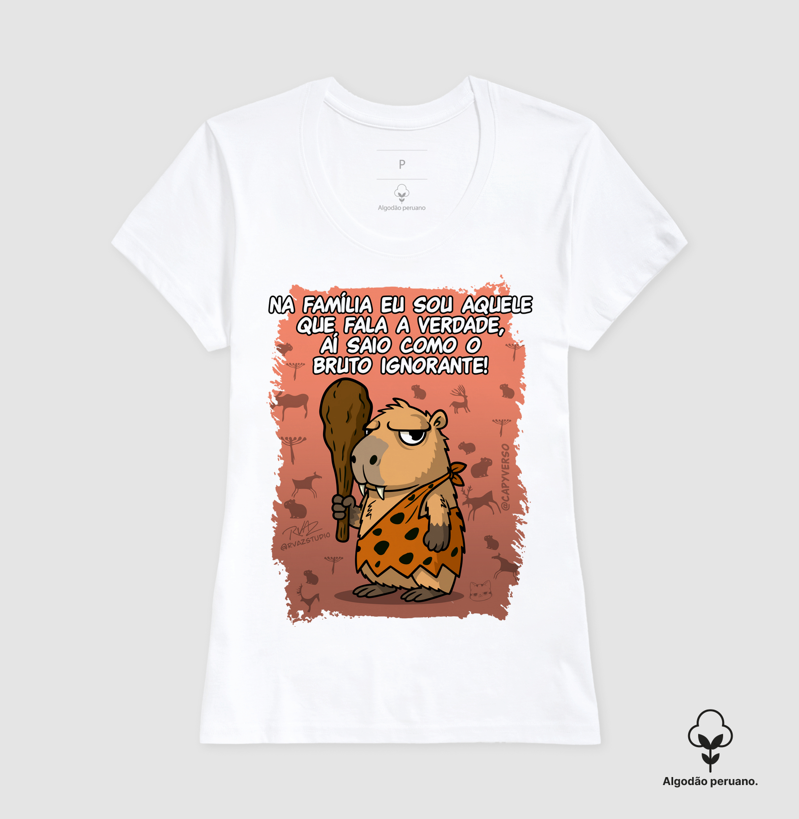 Camiseta Capivara Ignorante - Imagem 5