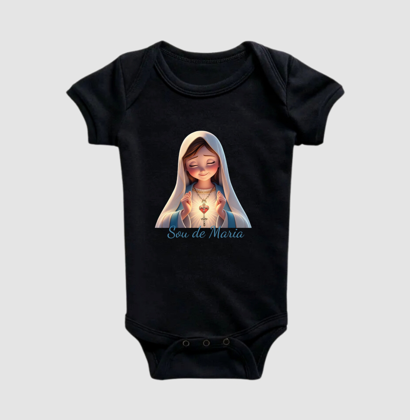Body Infantil Sou de Maria - Imagem 2