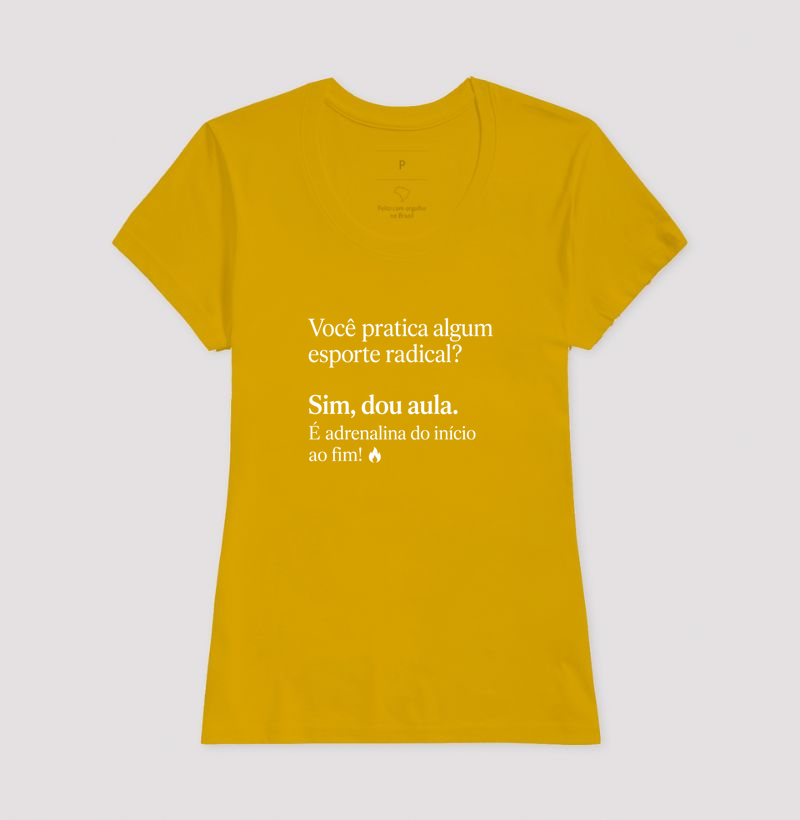 Camiseta Unissex Algodão Esporte Radical - Imagem 25