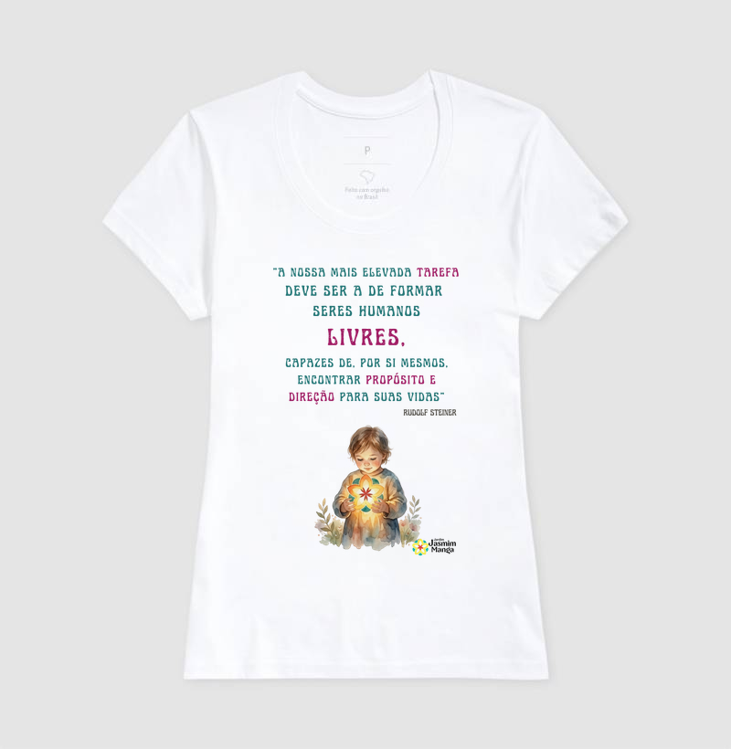 Camiseta Jasmim Manga v2 - Imagem 5