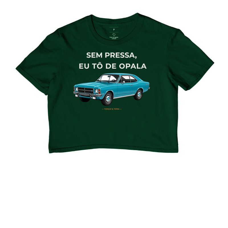 Sem pressa, eu tô de Opala - azul claro - Imagem 5