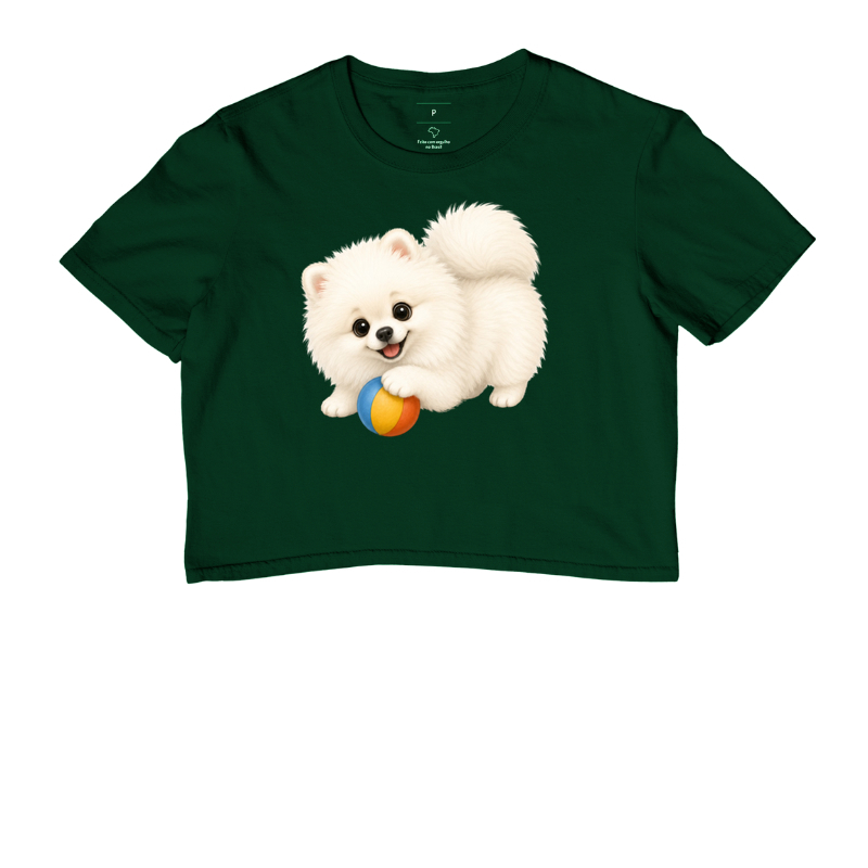 Pomerânia (Spitz Alemão) Branco - Desenho Animado - Imagem 5