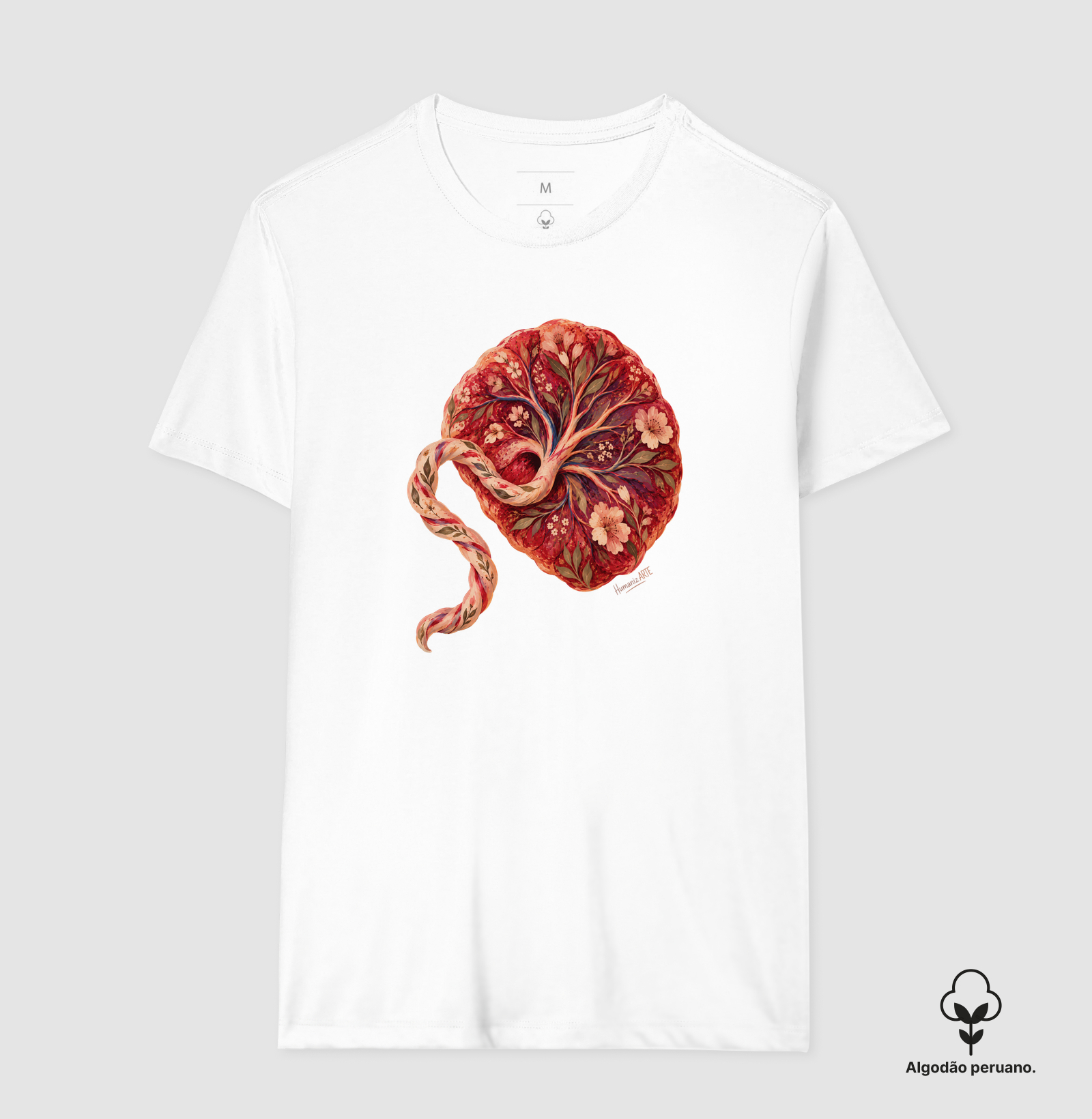 Placenta Árvore da Vida Algodão Peruano - Imagem 7