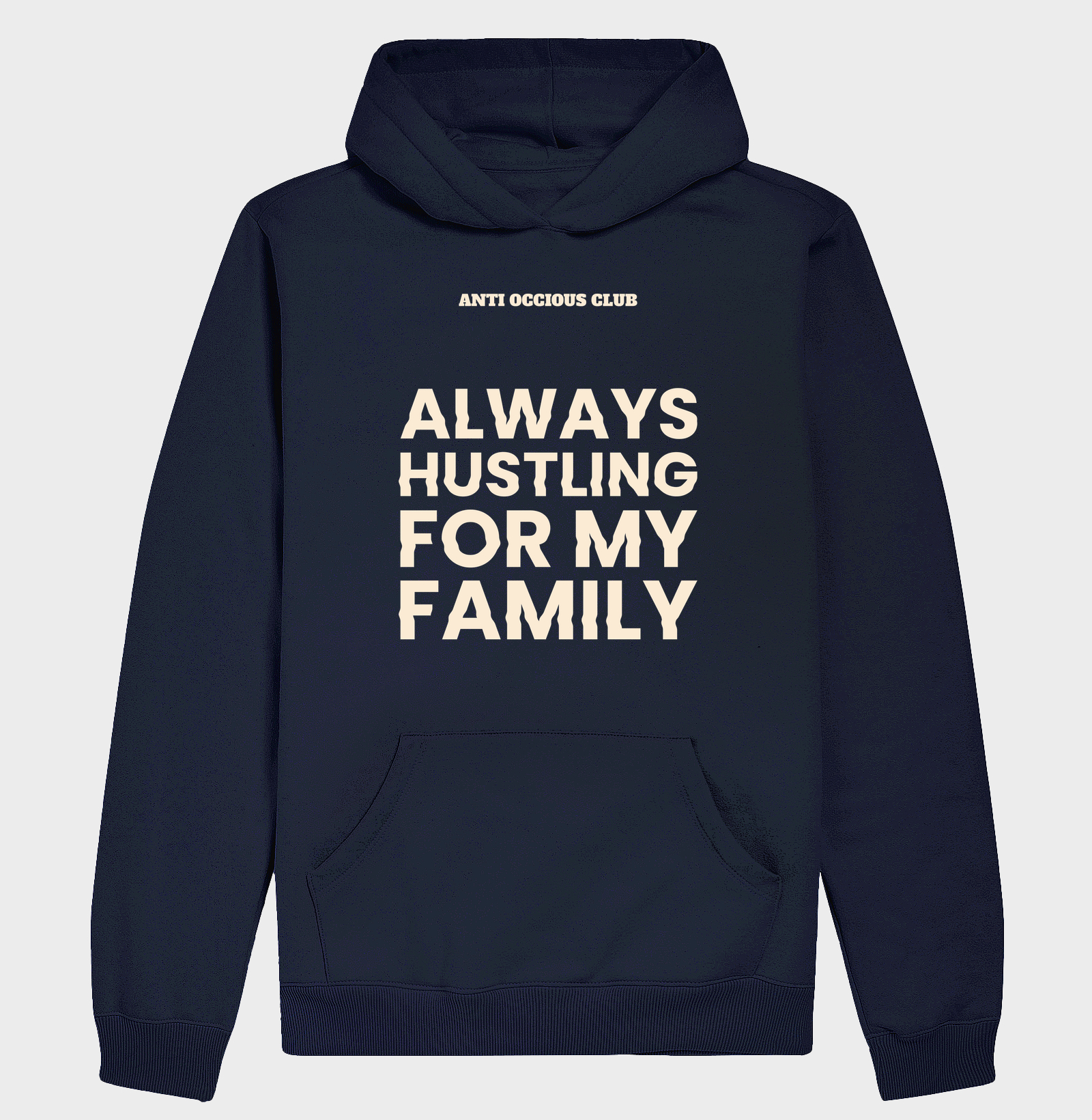 Hoodie Slim - ALWAYS HUSTLING FOR MY FAMILY - Imagem 5
