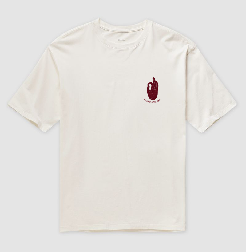 Oversized - OM Shanti Shanti Shanti - Imagem 3
