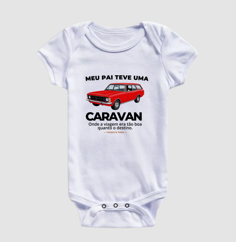 Meu pai teve uma - CARAVAN - vermelha - Imagem 3