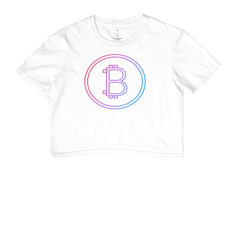 Cropped Bitcoin Crypto Style - Imagem 3
