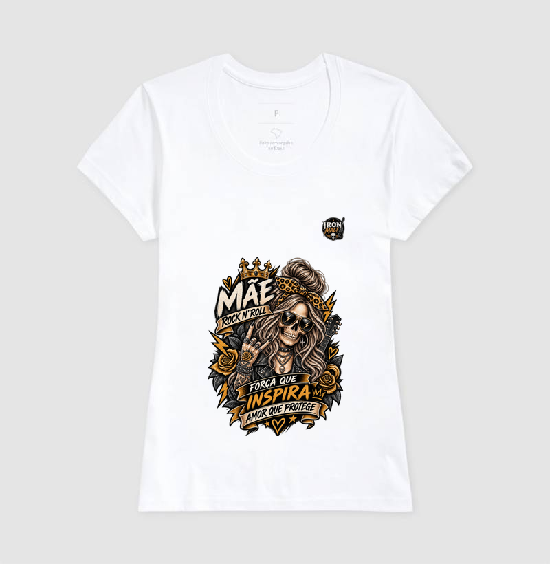 Camiseta Mãe Rock N’ Roll - Imagem 3