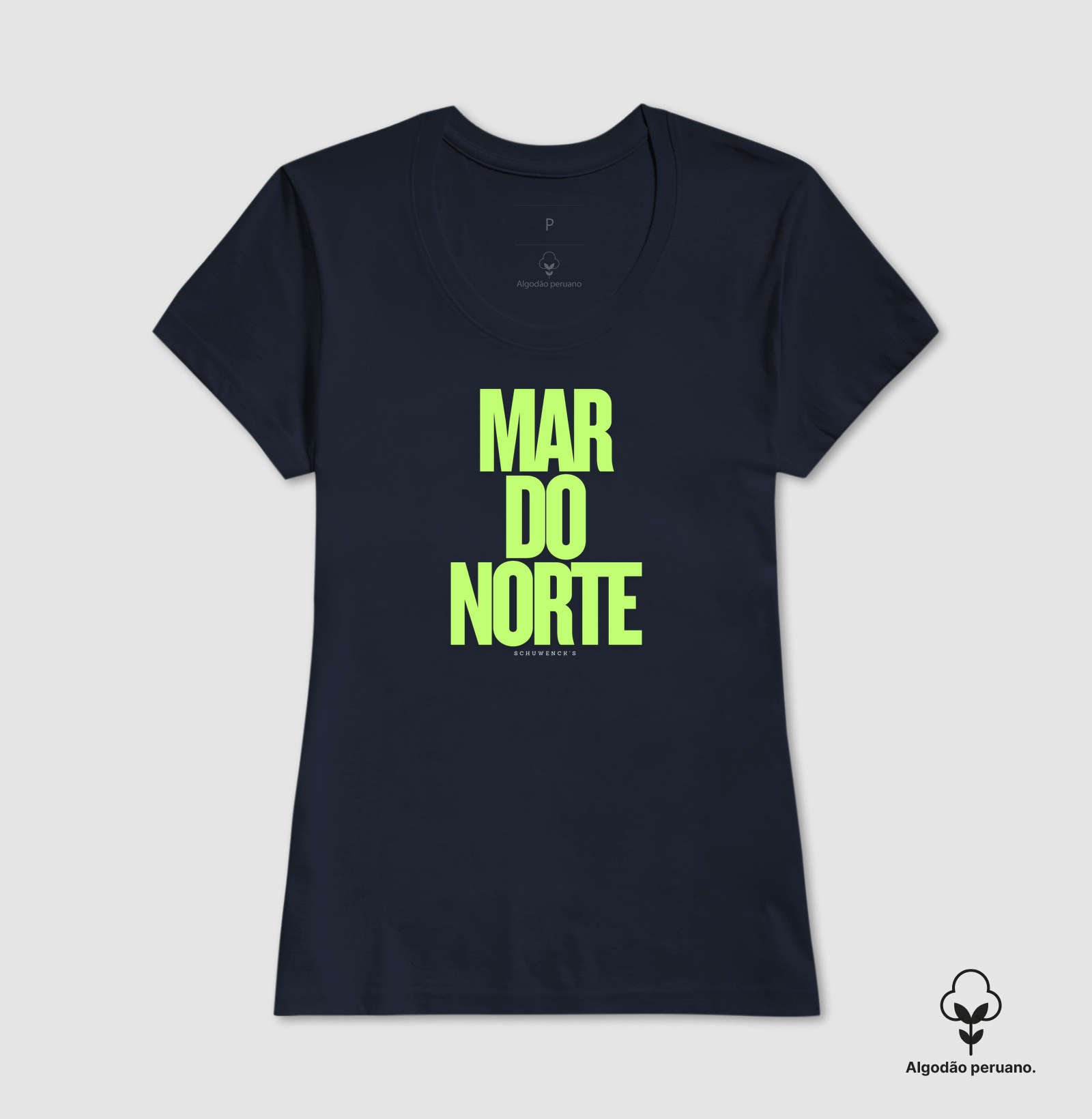 Camiseta Algodão Peruano Mar do Norte - Imagem 5