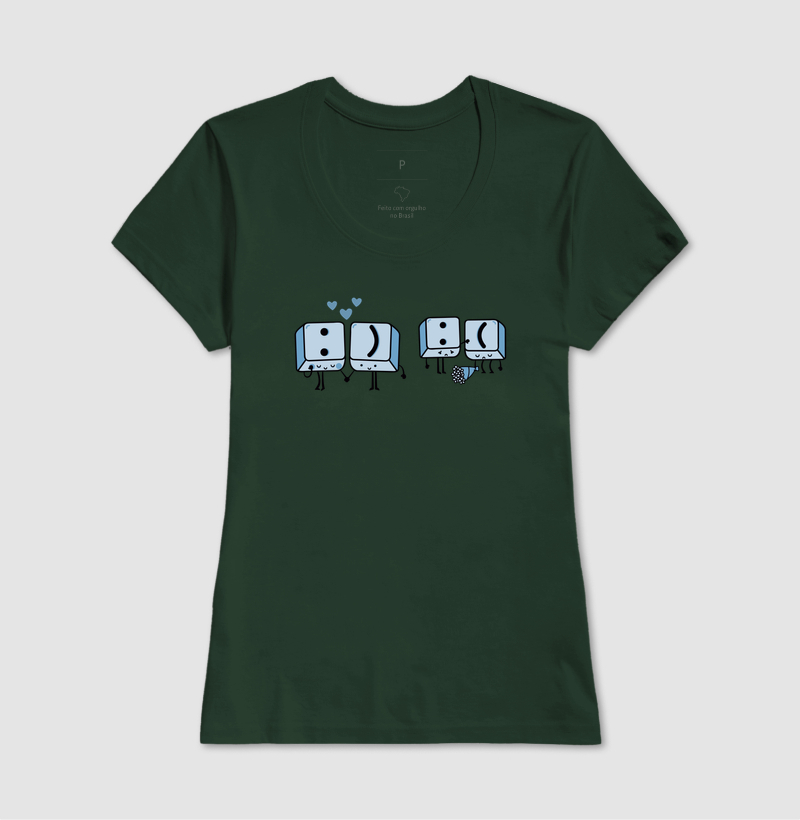 Camiseta sentimentos das teclas - Imagem 9