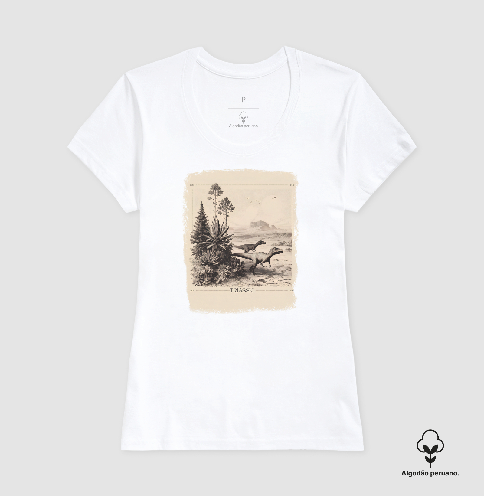 Camiseta - "Triássico" - Imagem 8