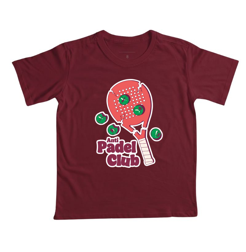Camiseta Anti Padel Club Raquete Quebrada - Imagem 4