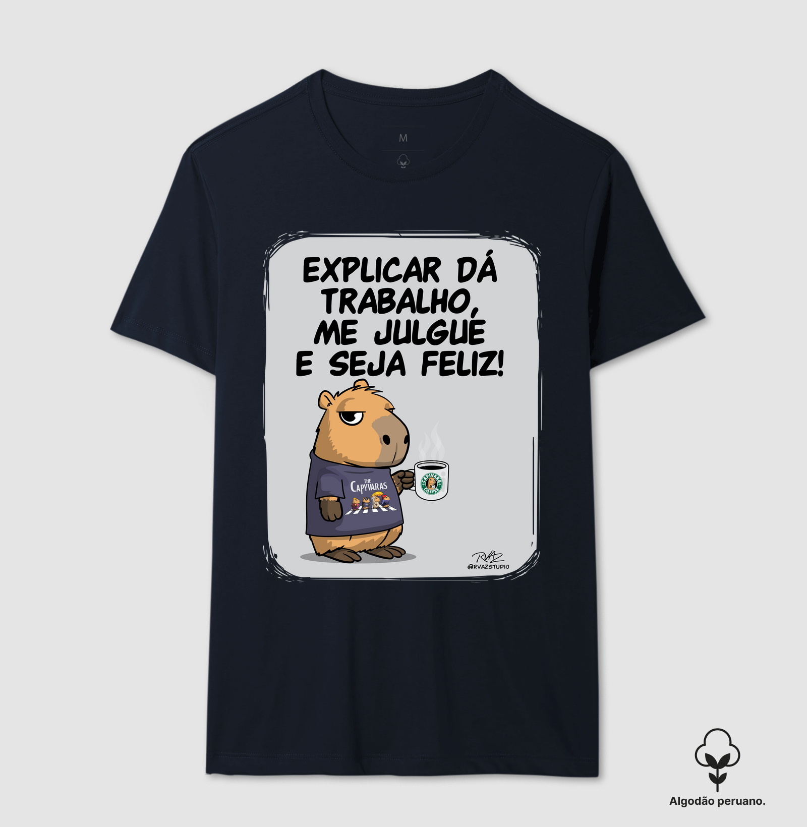Camiseta Capivara me julgue - Imagem 7