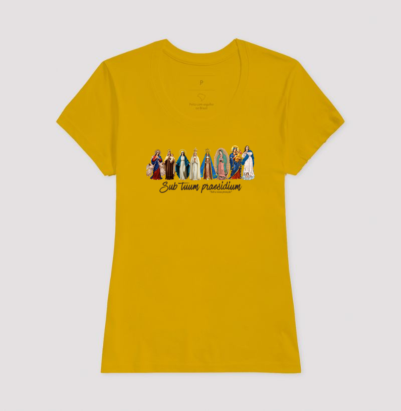 Camiseta Nossa Senhora "Sob a Vossa Proteção" - Imagem 13