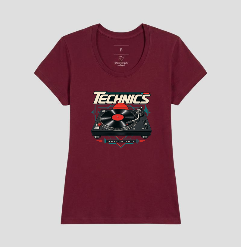 Camiseta Technics — Analog Soul | Slow Life - Imagem 22