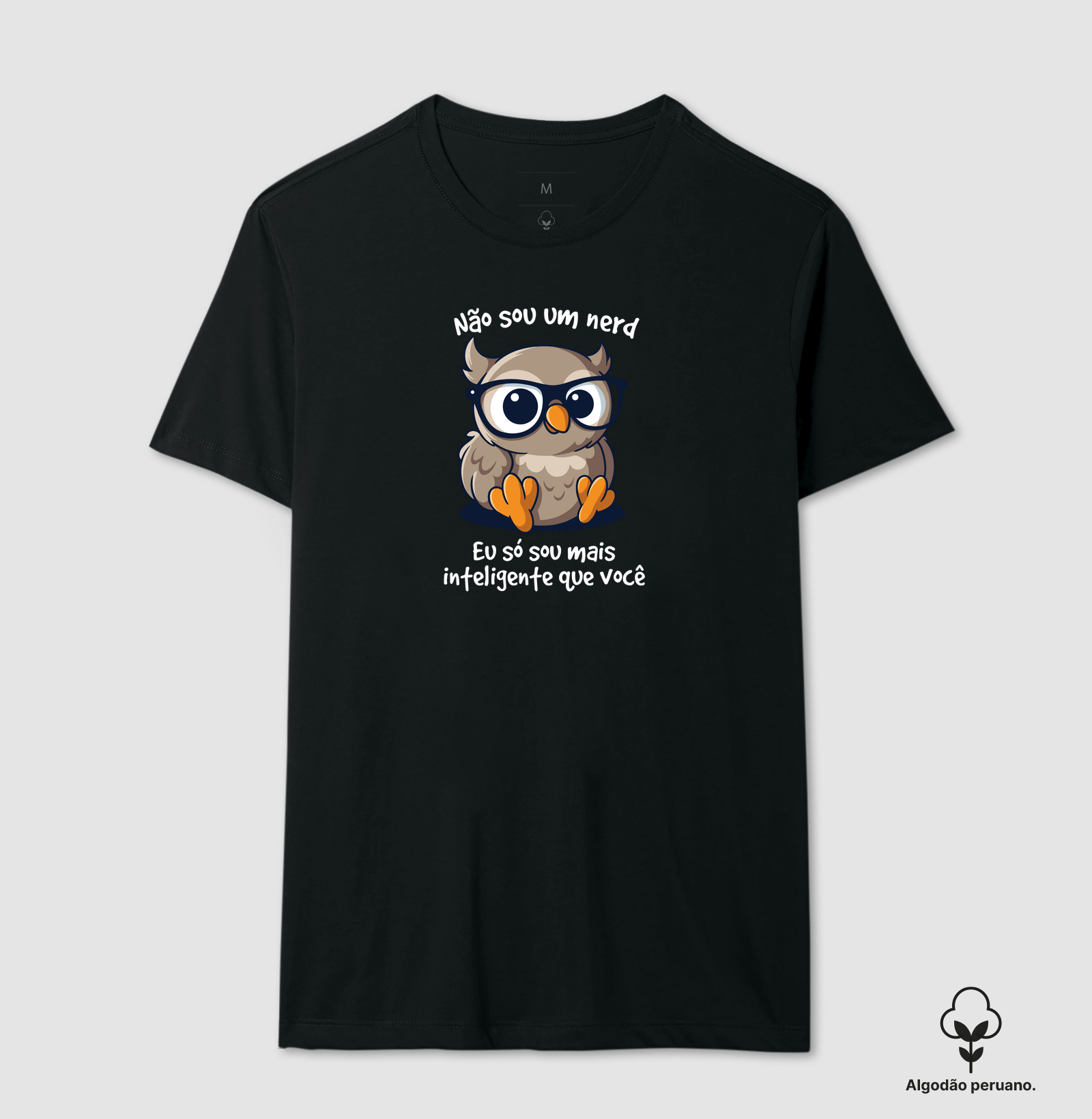 Não Sou Nerd Coruja Inteligente - Imagem 2