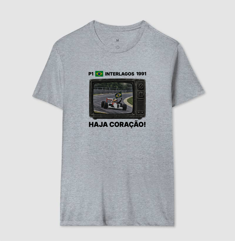 Domingo de Corrida – Camiseta Retrô TV Anos 90 Automobilismo - Imagem 8