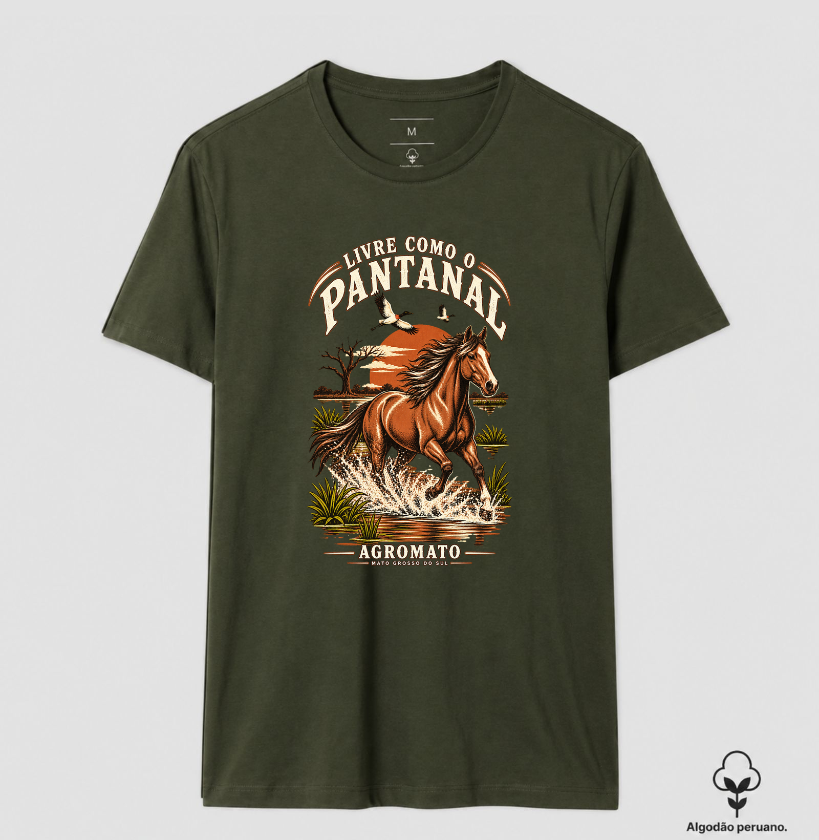 Camiseta Livre como o Pantanal - Imagem 8