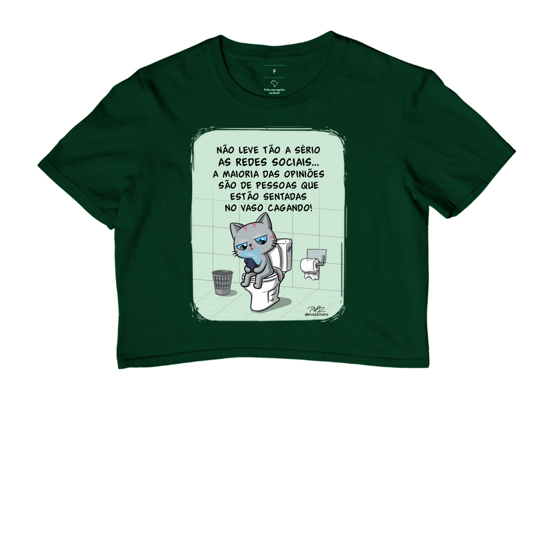 Camiseta Gato Sincero no Vaso - Imagem 5