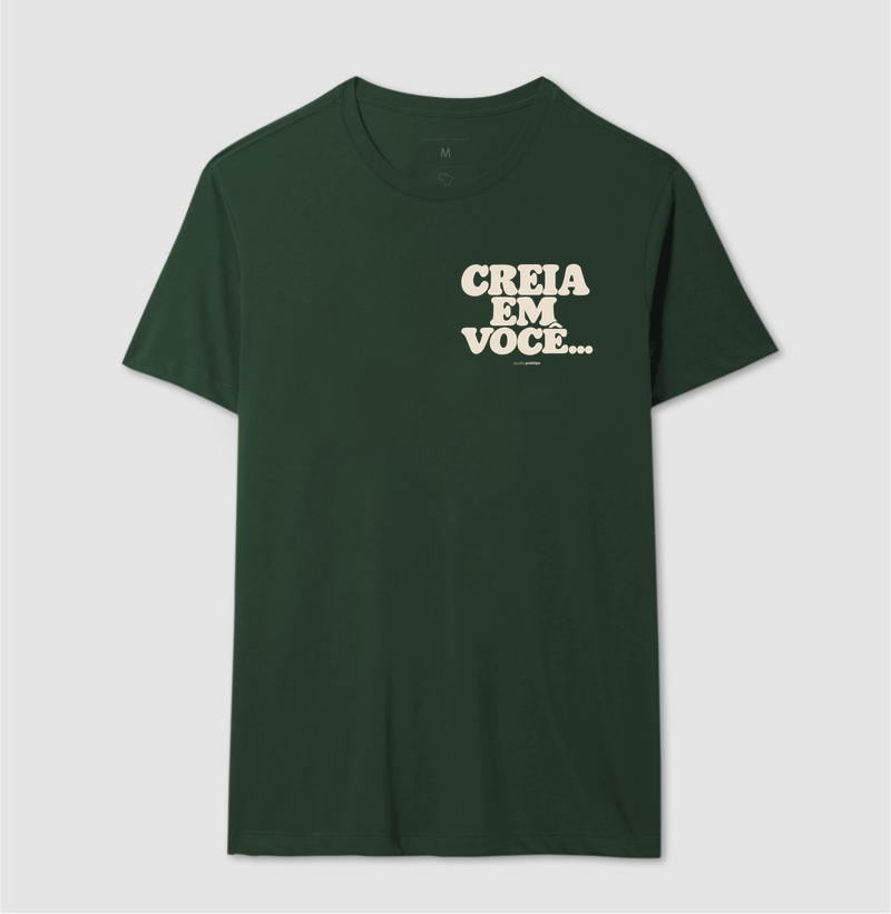 Camiseta Creia em Você (estampa P) - Imagem 12