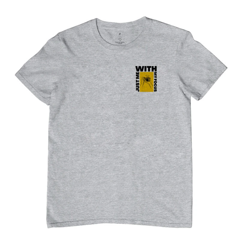 Camiseta Just Me with My focus - Imagem 6