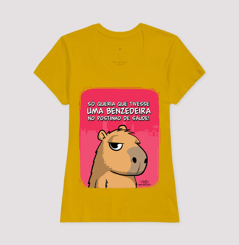 Camiseta Capivara Benzedeira - Imagem 15