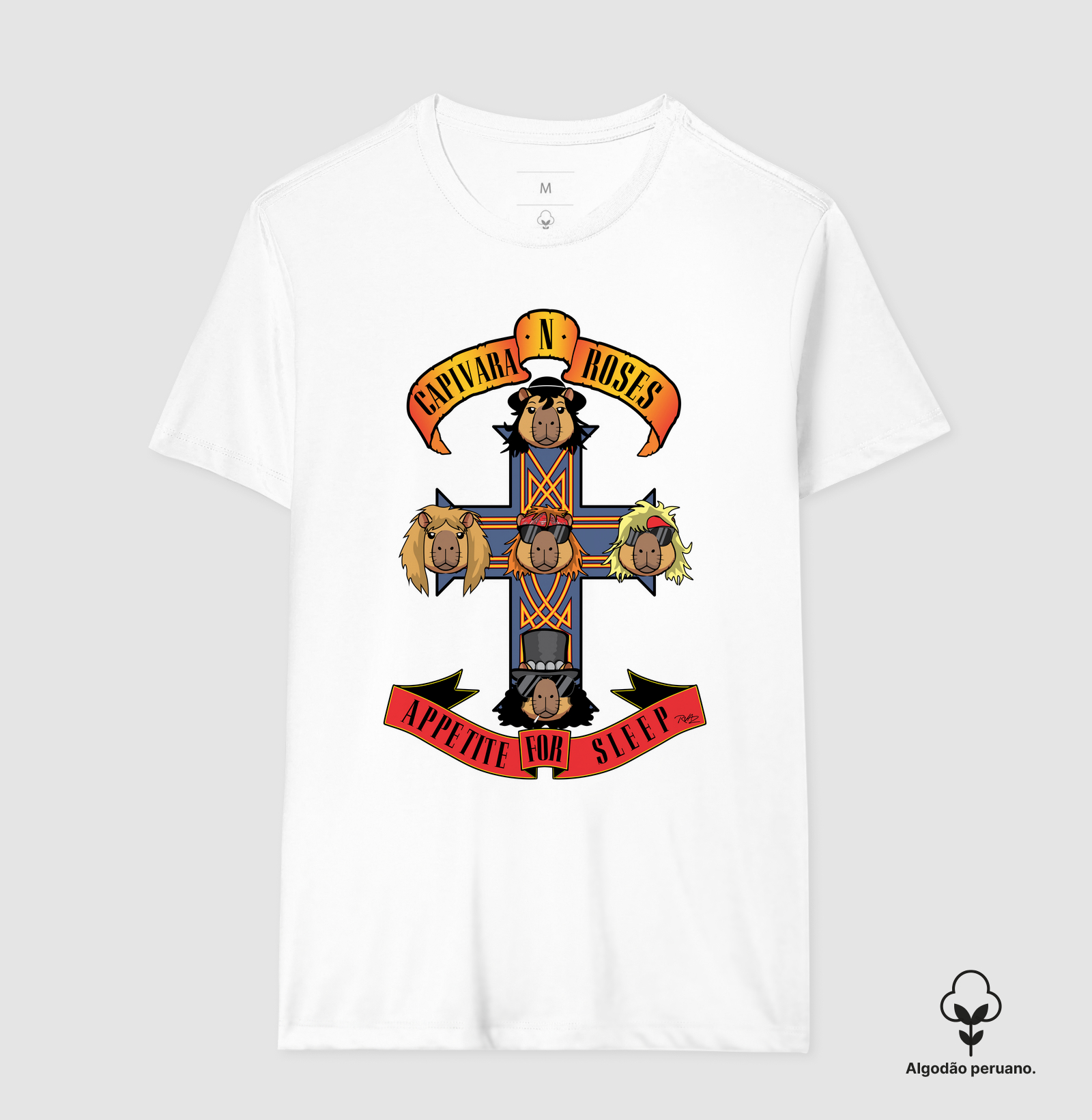 Camiseta Capivara N Roses - Imagem 5