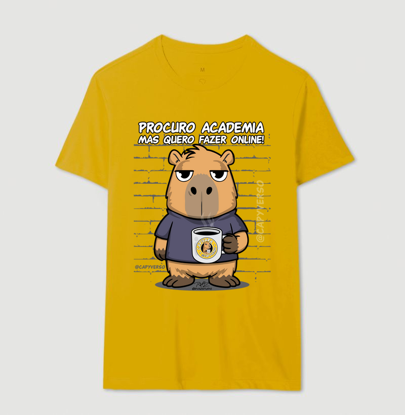 Camiseta Capivara Academia Online - Imagem 14