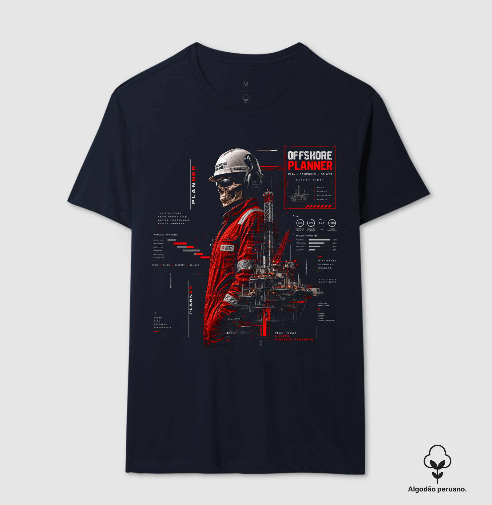 Offshore Planner Skull Homem - Imagem 7
