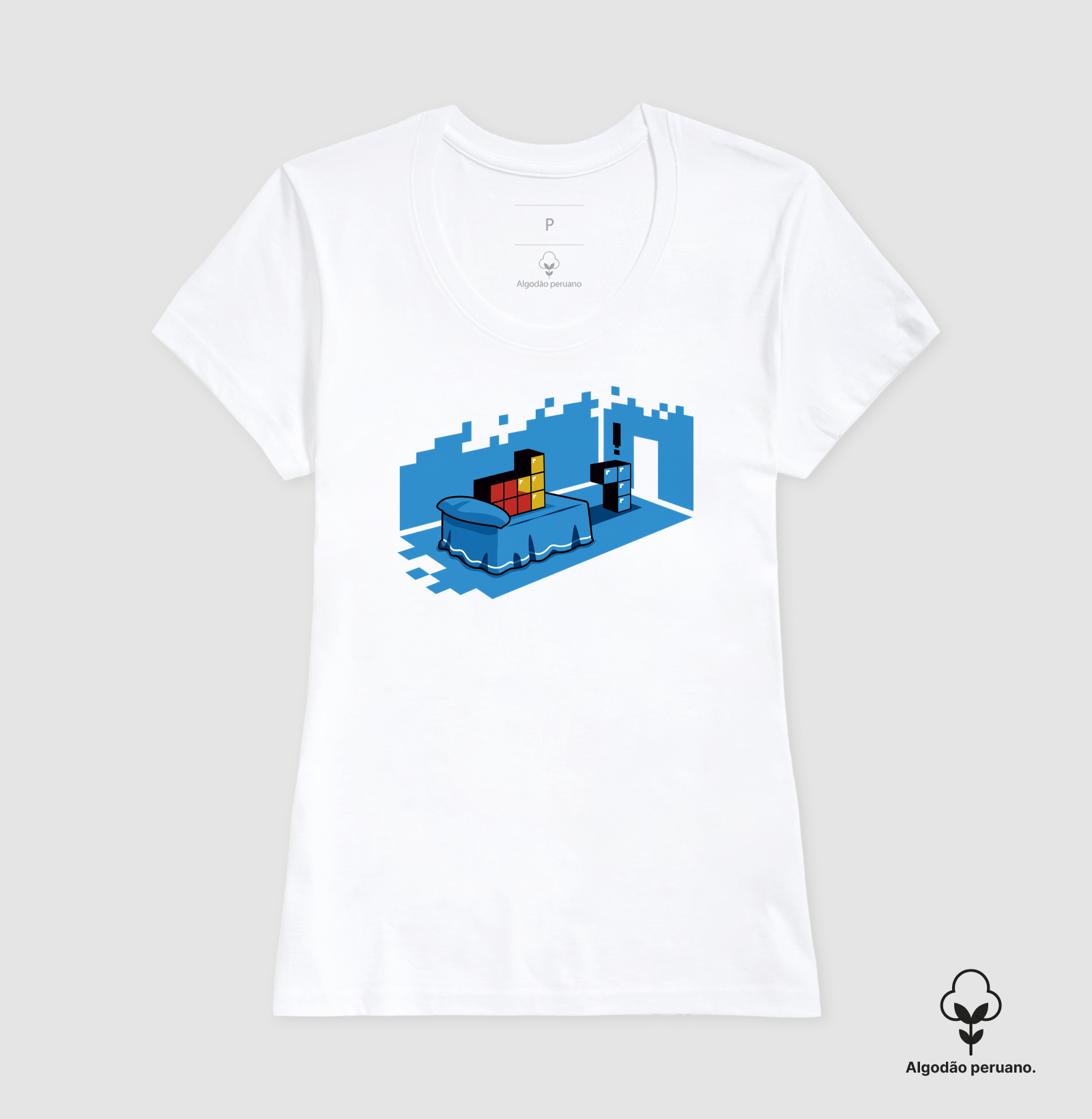 Camiseta Algodão Peruano Sextris - Imagem 4