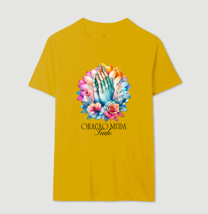 Camiseta Oração Muda Tudo - Imagem 9