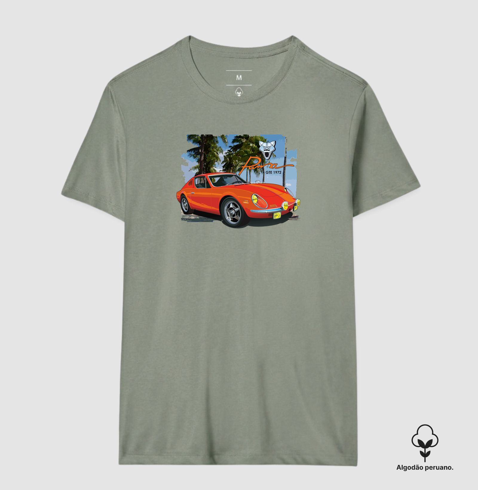 Camiseta Puma GTE 1972 Paisagem - Imagem 5