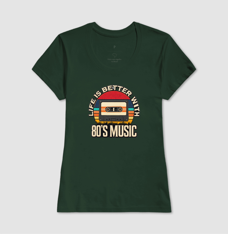 Camiseta Music 80 Retro - Imagem 13